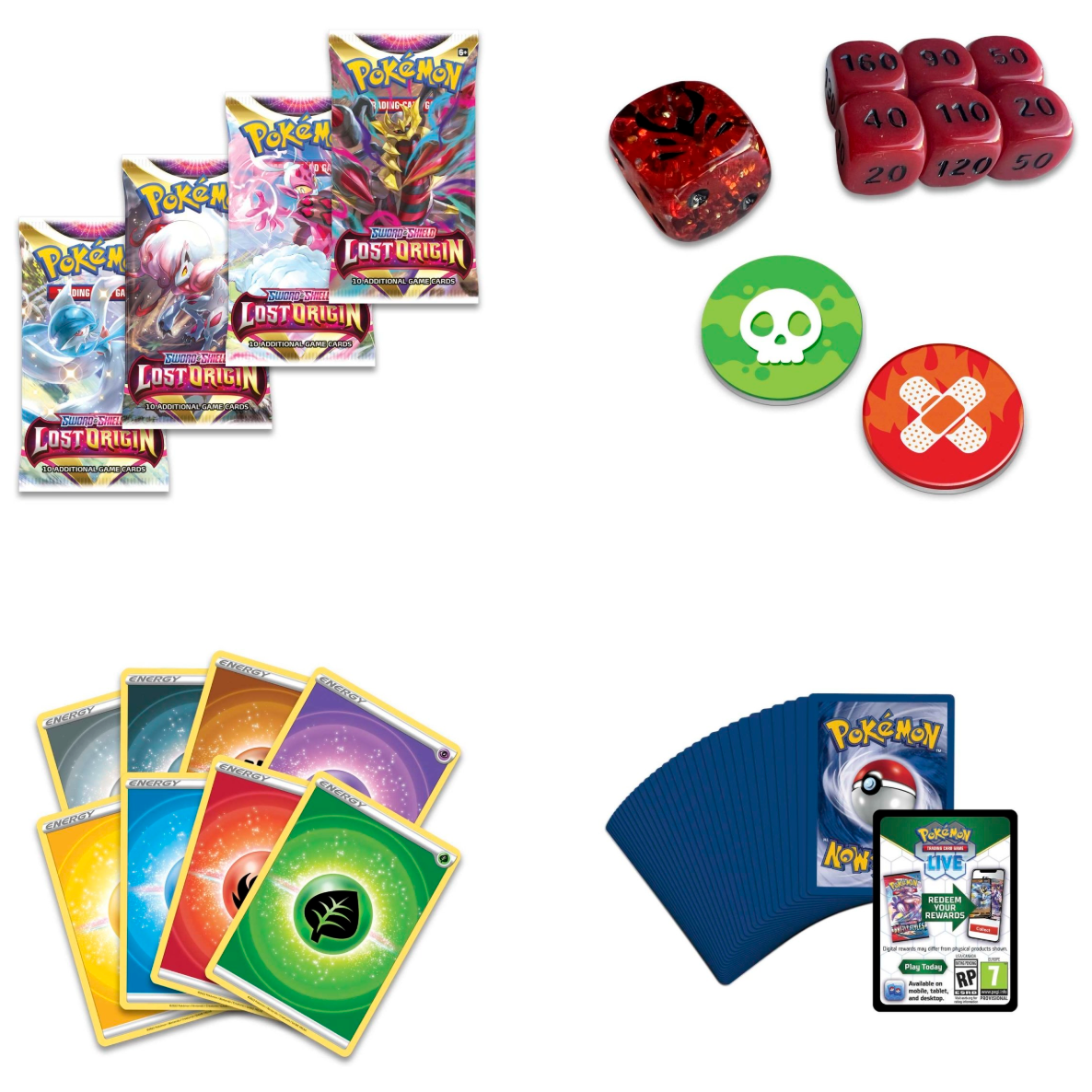 Lost Origins Build & Battle Stadium Box